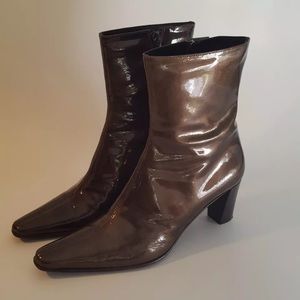 Aquatalia Patent leather boots sz 8.5-Gently worn!
